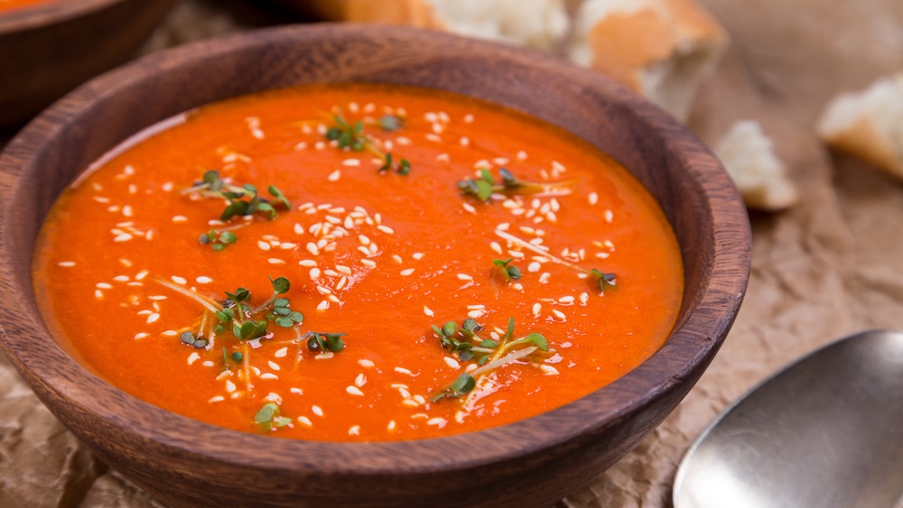 Turmeric Tomato Detox Soup Recipe - Level 1 Fitness